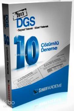 DGS Çözümlü 10 Deneme; Sayısal Yetenek-Sözel Yetenek
