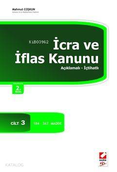  İcra ve İflas Kanunu (3 Cilt) | İcra ve İflas Kanunu (3 Cilt) | Mahmut Coşkun | Seçkin Yayıncılık | 9789750213526 