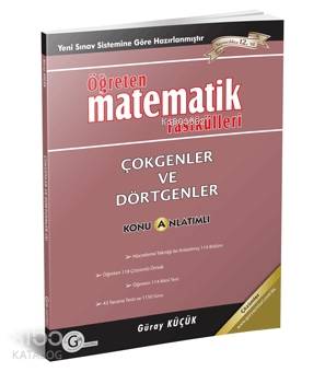  Gür Yayınları Öğreten Matematik Fasikülleri Çokgenler ve Dörtgenler Konu Anlatımlı Gür | Güray Küçük | Gür Yayınları | 9786056201509 | 