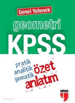 KPSS Geometri Genel Yetenek Özet Anlatım (Cep Boy)