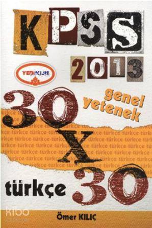 KPSS Genel Yetenek Türkçe 30x30 Deneme