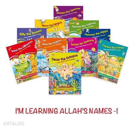  Im Learning Allahs Names Set 1 | Im Learning Allahs Names Set 1 | Nur Kutlu | Timaş Kids | 9786050813524 