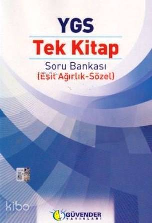 YGS Tek Kitap Soru Bankası - Sözel - Eşit Ağırlık