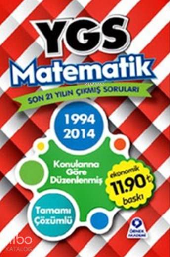 YGS Matematik Son 21 Yılın Çıkmış Soruları (1994-2014)