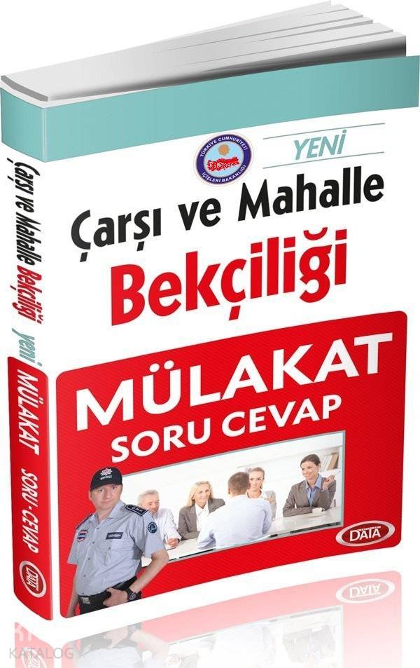 Data Yayınları Çarşı ve Mahalle Bekçiliği Mülakat Soru Cevap