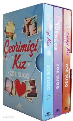  Çevrimiçi Kız Kutulu Özel Set (3 Kitap) | Sevinç Seyla Tezcan | Zoe Sugg | Pegasus Yayıncılık | 9786052991916 | 