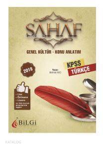 2018 KPSS Sahaf Serisi Türkçe Konu Anlatımı