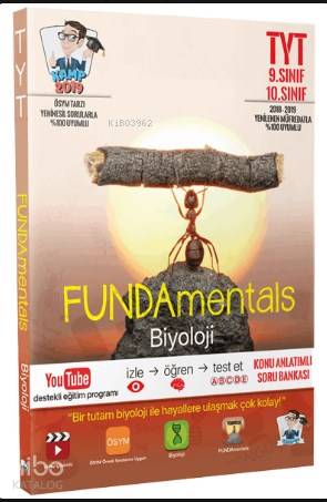 2019 FUNDAmentals Biyoloji Konu Anlatımlı Soru Bankası 9. Sınıf 10. Sınıf