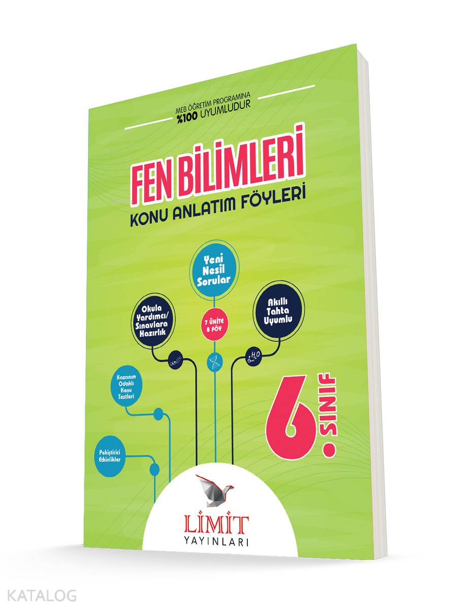 Limit Yayınları 6. Sınıf Fen Bilimleri Konu Anlatım Föyleri Limit 