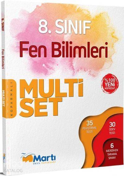 Martı Yayınları 8. Sınıf LGS Fen Bilimleri Multi Set Martı 