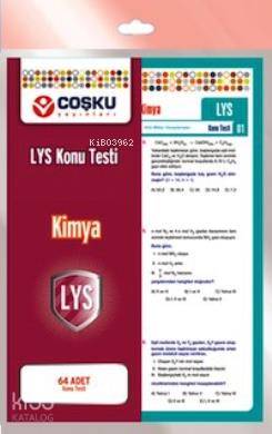 LYS Kimya; 64 Adet Konu Testi