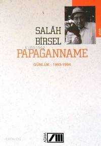  Papağanname Günlük 1993 1994 | Salah Birsel | Adam Yayınları | 9789754183139 | 