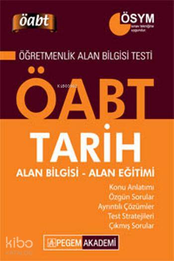 KPSS ÖABT Tarih Konu Anlatımı 2014