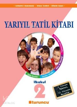 2. Sınıf Turuncu Yarıyıl Tatil Kitabı