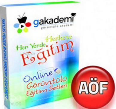 Pratik AÖF Mikro İktisat Online Görüntülü Eğitim Seti