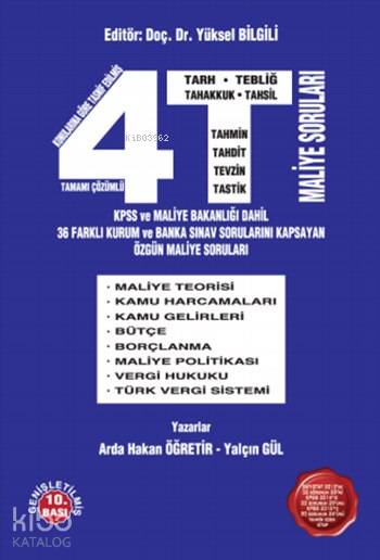 4T Maliye Soruları