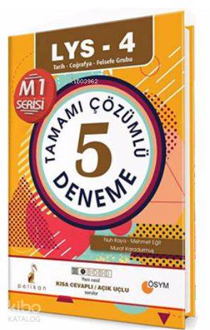 LYS 4 Tarih Coğrafya Felsefe  Grubu Tamamı Çözümlü 5 Deneme Kısa  Cevaplı Açık Uçlu Sorular