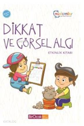  Dikkat Ve Görsel Algı Etkinlik Kitabı Mavi Çember (48 Ay ve Üzeri / Spiralli) | Fatma İşler | Bir Ocak Yayınları | 9786053050414 | 