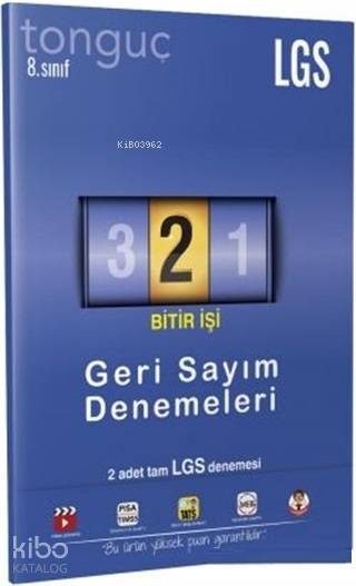 Tonguç Yayınları 8. Sınıf LGS Geri Sayım Denemeleri 2 Tonguç 