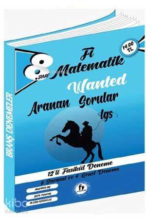 Fi Yayınları 8. Sınıf LGS Matematik Aranan Sorular 12 li Fasikül Deneme Fi 