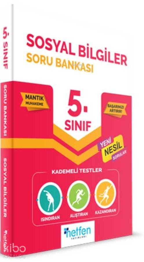 Netfen Yayınları 5. Sınıf Sosyal Bilgiler Soru Bankası Netfen 