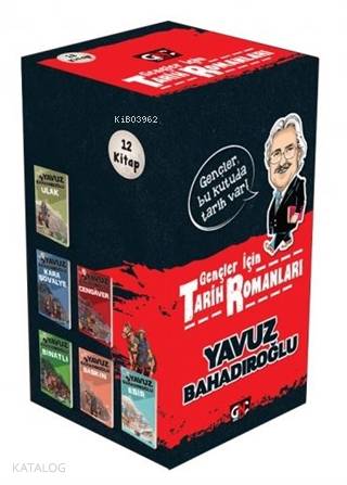  Gençler İçin Tarih Romanları Seti (12 Kitap) | Yavuz Bahadıroğlu | Sırrı Bedir | Ercan Polat | Fatih Duman | Enis Temizel | Nesil Yayınları | 9786051833521 | 