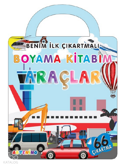 Benim İlk Çıkartmalı Boyama Kitabım – Araçlar