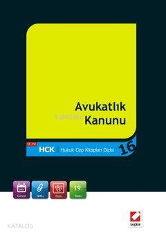  Avukatlık Kanunu | Avukatlık Kanunu | Remzi Özmen | Seçkin Yayıncılık | 9789750214301 