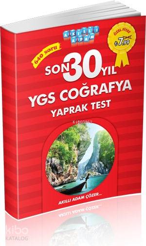 Son 30 Yıl YGS Coğrafya Yaprak Test