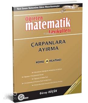  Gür Yayınları Öğreten Matematik Fasikülleri Çarpanlara Ayırma Konu Anlatımlı Gür | Güray Küçük | Gür Yayınları | 9786056201554 | 