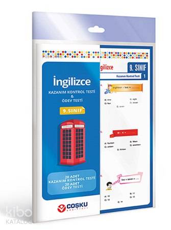9. Sınıf İngilizce; 20 Adet KKT & 20 Adet ÖT