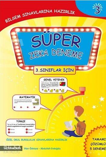 Süper Zeka Deneme - 3; (3. Sınıflar İçin)