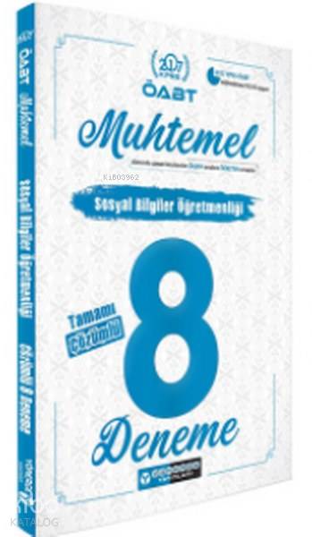 2017 ÖABT Muhtemel Sosyal Bilgiler Öğretmenliği Çözümlü 8 Deneme