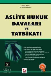  Asliye Hukuk Davaları ve Tatbikatı ( 2 Cilt ) | Asliye Hukuk Davaları ve Tatbikatı ( 2 Cilt ) | Hasan Özkan | Seçkin Yayıncılık | 9789753478359 