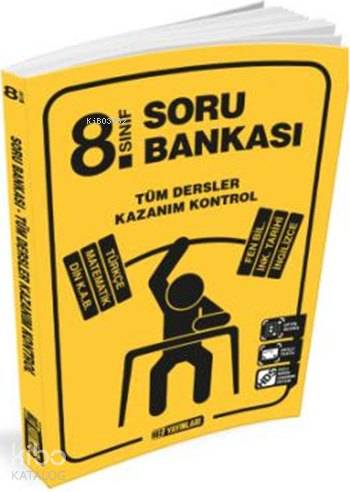 Hız Yayınları 8. Sınıf LGS Tüm Dersler Kazanım Kontrol Soru Bankası Hız 