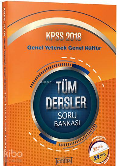 KPSS Genel Yetenek Genel Kültür Tüm Dersler Soru Bankası