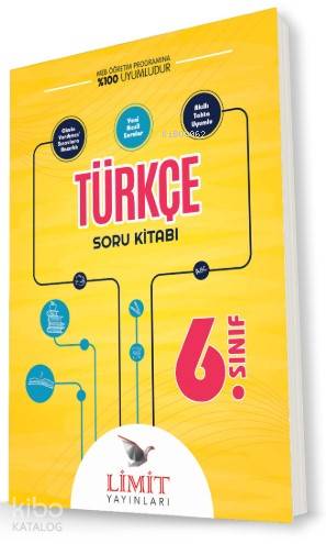 Limit Yayınları 6. Sınıf Türkçe Soru Kitabı Limit 
