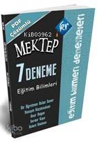KPSS Eğitim Bilimleri Mektep 7 Deneme PDF Çözümlü
