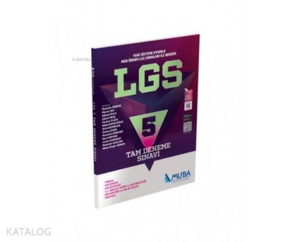Muba - 8. Sınıf Lgs 5 Tam Deneme Seti