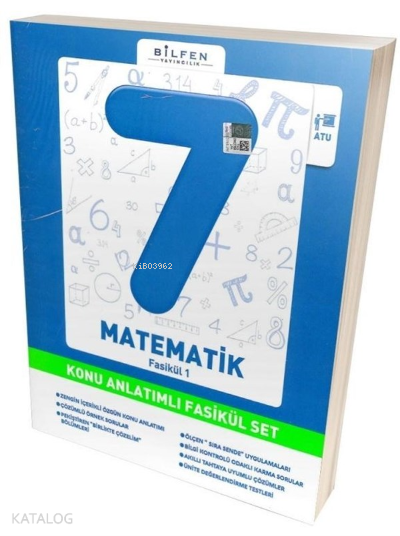 Bilfen 7.Sınıf Matematik Konu Anlatımlı Fasikül Set Yeni 2019
