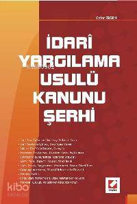  İdari Yargılama Usulü Kanunu Şerhi | Cafer Ergen | Seçkin Yayıncılık | 9789750206450 | 