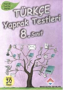 8. Sınıf Türkçe Yaprak Testleri (Yaprak Serisi 30 Test)