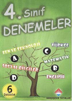 4. Sınıf Denemeler; Fen ve Teknoloji - Türkçe - Matematik - Sosyal Bilgiler - İngilizce