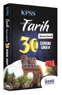 KPSS Tarih 30 Çözümlü Deneme