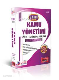 Kamu Yönetimi 2015 3. Sınıf Güz Dönemi Öğreten Özet Ve Sorular