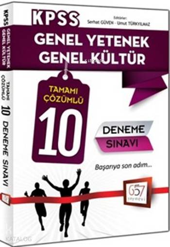 Kpss Genel Yetenek Genel Kültür; 10 Deneme Sınavı