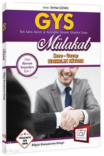 2017 GYS Mülakat Soru Cevap Hazırlık Kitabı