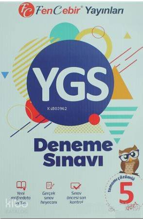 YGS Tamamı Çözümlü 5 Fasikül Deneme Sınavı