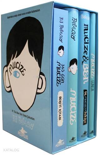  Mucize (Kutulu Özel Set) | Berna Sirman | R J Palacio | Pegasus Yayıncılık | 9786052993620 | 