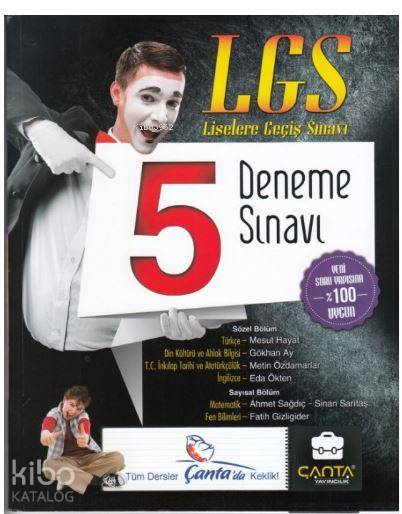 8. Sınıf LGS Tüm Dersler 5 Deneme Sınavı